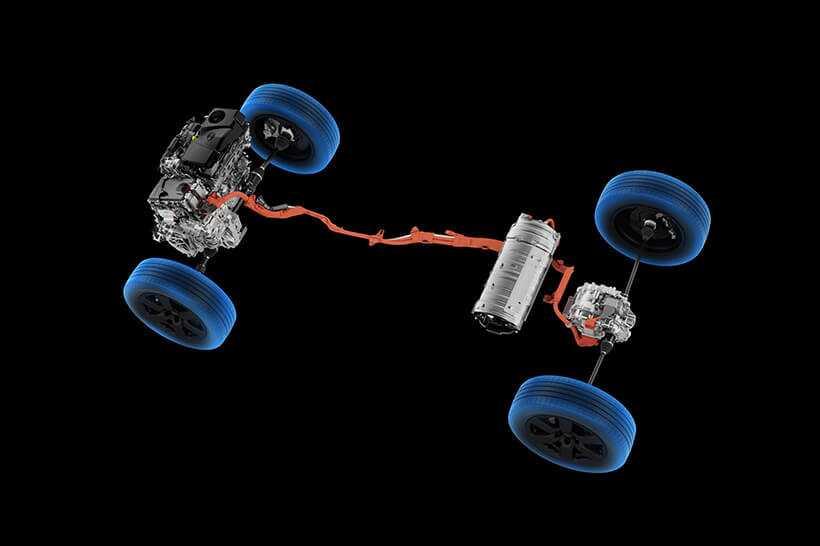 E-Four 4WD 電子式四輪傳動系統