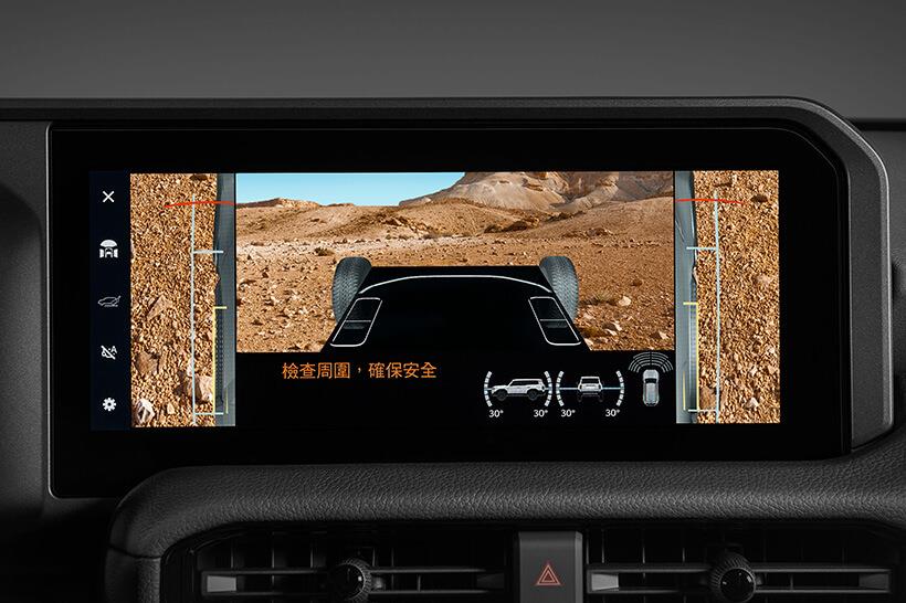 智慧型越野顯示幕