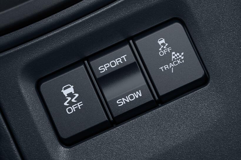 SPORT/SNOW/TRACK模式(GR86 6MT Brembo車型僅有TRACK模式)