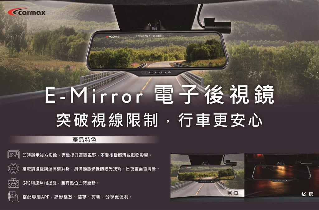 E-Mirror電子後視鏡